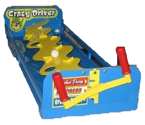 Crazy Driver Carnival Game for rent